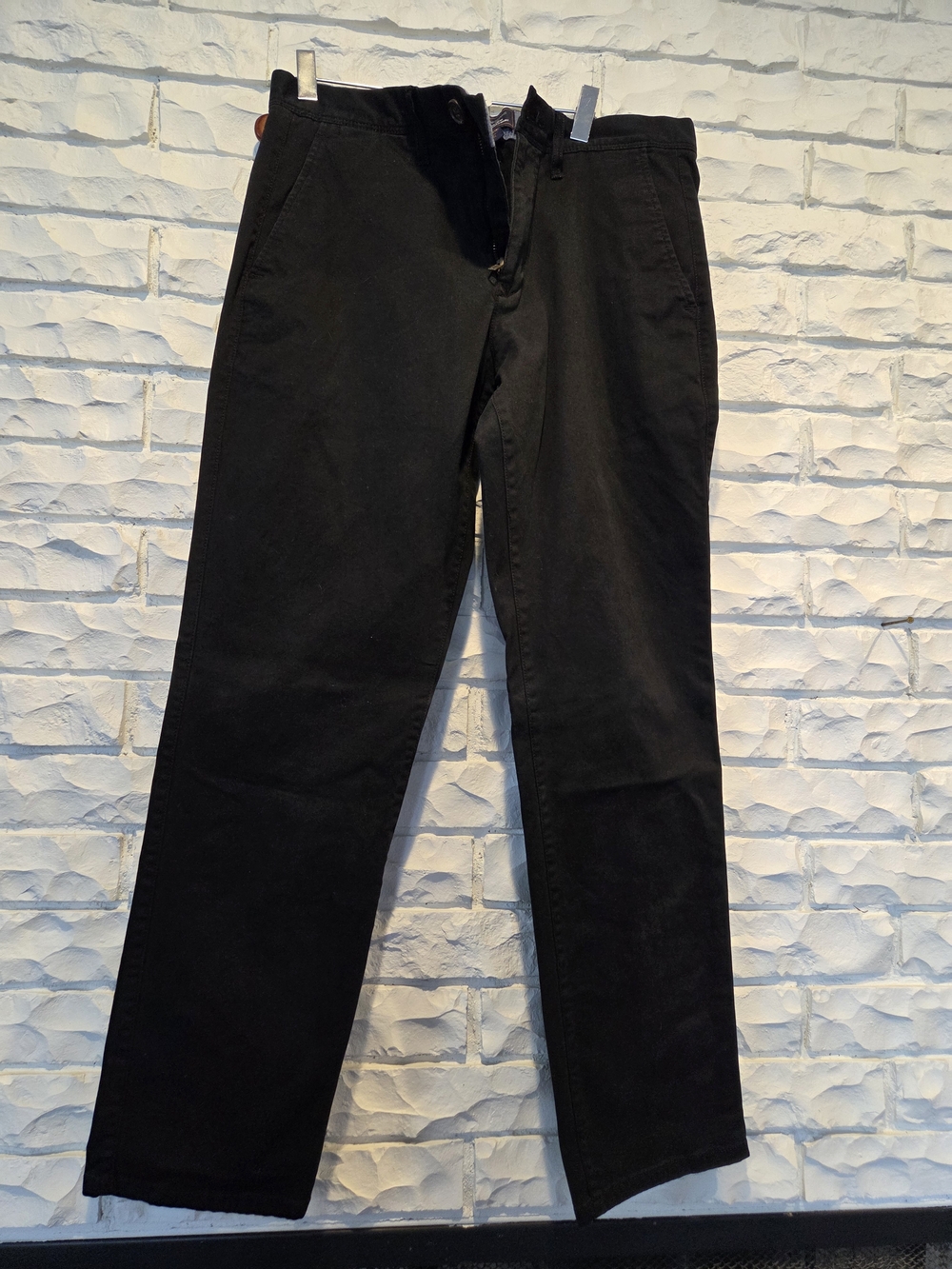 GAP Dark Gray Straight-Leg Pants